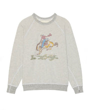 Load image into Gallery viewer, The Great. THE COLLEGE SWEATSHIRT W/ RIDER GRAPHIC.