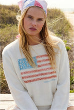 Load image into Gallery viewer, LoveShackFancy Ty Sparkle Americana Pullover