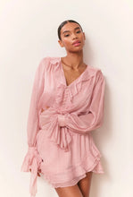 Load image into Gallery viewer, LoveShackFancy Linette Polka Dot Ruffle Blouse