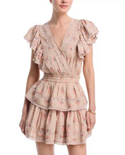 Load image into Gallery viewer, LoveShackFancy Gwen Lace Trim Mini Dress