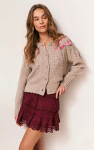Load image into Gallery viewer, LoveShackFancy Clementian Alpaca-Blend Ribbon Cardigan