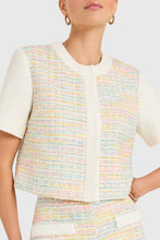 Load image into Gallery viewer, Amanda Uprichard BRASWELL TOP IN ANGELICA TWEED