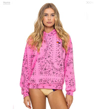 Load image into Gallery viewer, Aviator Nation BANDANA RELAXED PULLOVER HOODIE