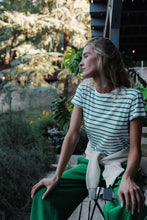 Load image into Gallery viewer, PerfectWhiteTee everett stripe