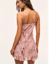 Load image into Gallery viewer, LoveShackFancy Melusine Snakeskin Print Mini Dress