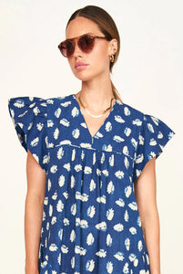 Mirth BELEM DRESS IN INDIGO CONCH