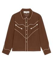 Load image into Gallery viewer, The Great. THE WESTERN SHIRT.