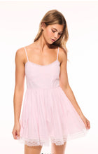 Load image into Gallery viewer, LoveShackFancy Harrisine Cotton Pinstripe Mini Dress
