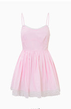 Load image into Gallery viewer, LoveShackFancy Harrisine Cotton Pinstripe Mini Dress