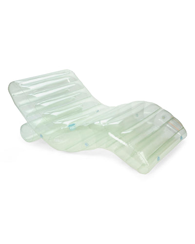 FUNBOY - Clear Seaglass Chaise Lounger