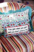 Load image into Gallery viewer, Furbish Studio - Get What You Get Needlepoint Pillow
