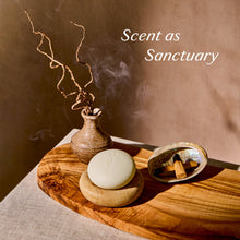 Load image into Gallery viewer, Kate McLeod - Amber &amp; Vanilla Body Stone | Deep Moisturizing Lotion Bar