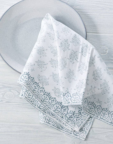 August Table - August Napkins in Tern Gray - Set of 4