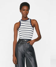 Load image into Gallery viewer, FRAME Racer Tank in Navy Multi