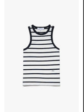 Load image into Gallery viewer, FRAME Racer Tank in Navy Multi