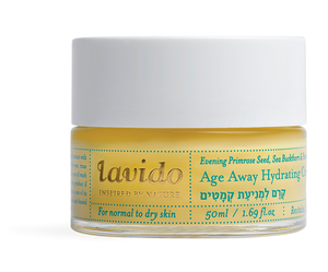 Lavido Age Away Hydrating Cream This luxurious moisturizing cream is clinically proven to reduce fine lines and wrinkles and improve texture for a healthy, youthful glow.  