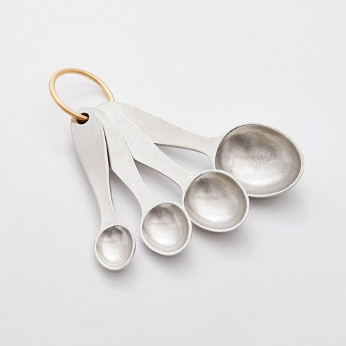 Beehive Handmade Pewter Measuring Spoons