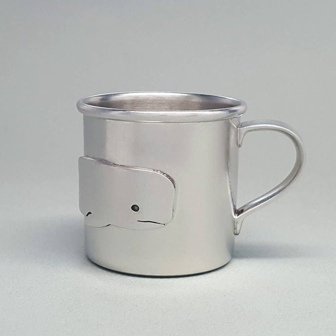Beehive Handmade Baby Cup - Whale