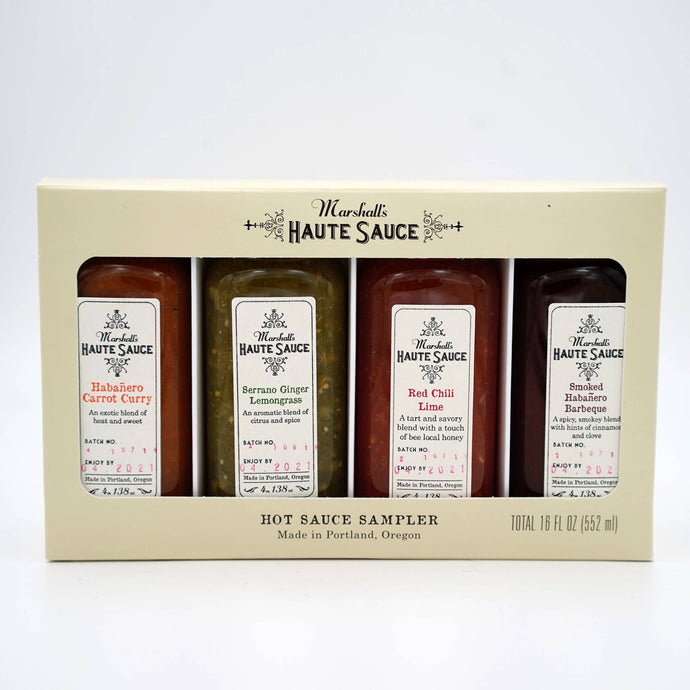 Marshall’s Haute Sauce Hot Sauce Sampler