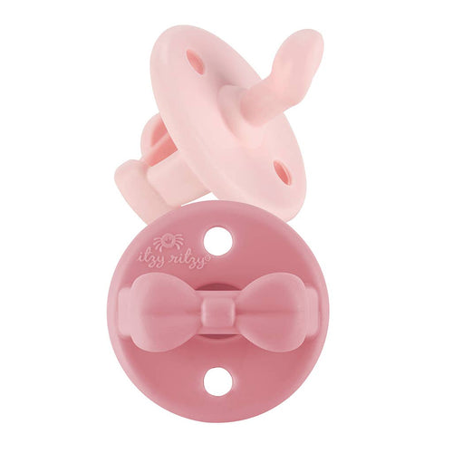 Itzy Ritzy Sweetie Soother™ Pink Orthodontic Pacifier Sets