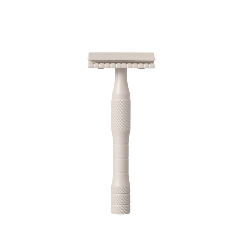 Well Kept brass safety razor - CREAM