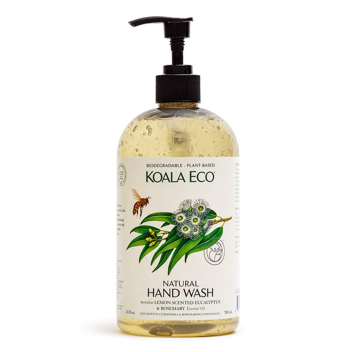 Koala Eco - Natural Hand Wash Lemon Scented Eucalyptus & Rosemary 24oz