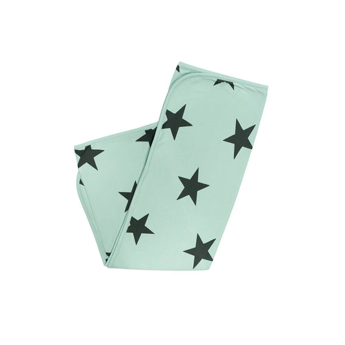 Sammy + Nat Zanzibar Green/Black Star Blanket