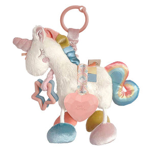 Link & Love™ Unicorn Activity Plush with Teether Toy