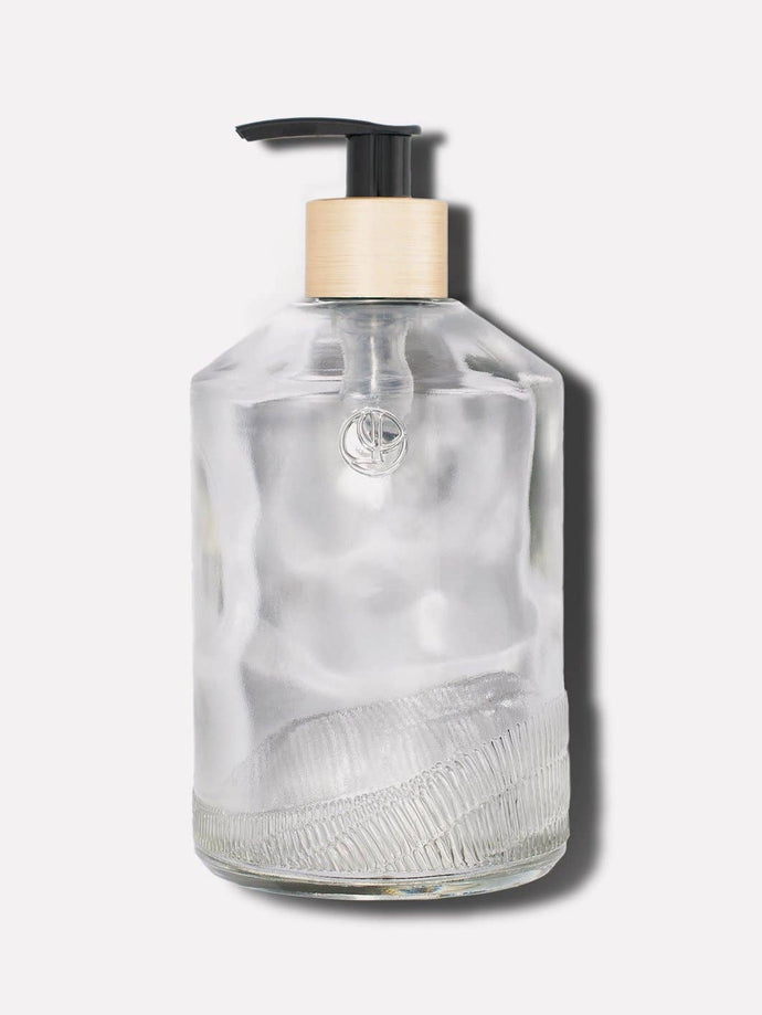 L’Avant Collective Glass Soap Empty Bottle, Black Pump