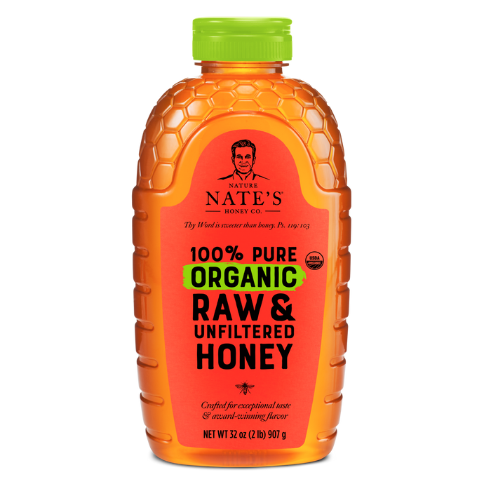 Nature Nate's Honey Co. - Nature Nate's Raw And Unfiltered Organic Honey