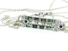 Load image into Gallery viewer, women&#39;s silver and gemstone bracelet