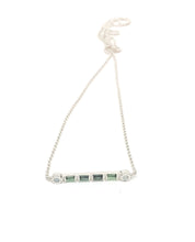 Load image into Gallery viewer, women&#39;s silver and gemstone necklace