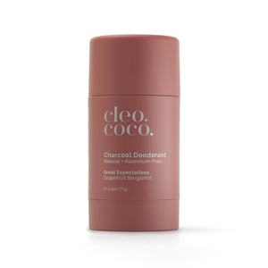 Cleo+Coco Natural - Charcoal Deodorant, Great Expectations, Grapefruit Bergamot
