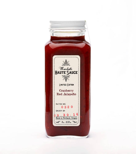Marshall’s Haute Sauce Cranberry Red Jalapeno