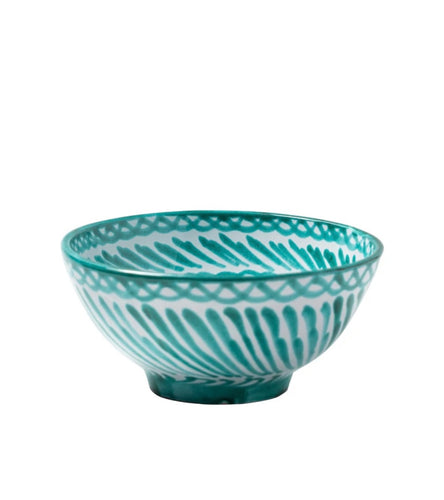 Pomelo Casa Medium Bowl With Hand Painted Designs