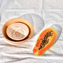 Load image into Gallery viewer, Pomelo Casa Small Bowl  With Peach Glaze