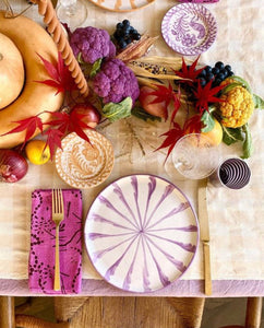 Pomelo Casa Mini Plate With Hand Painted Designs