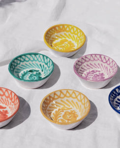 Pomelo Casa Mini Bowl With Hand Painted Designs