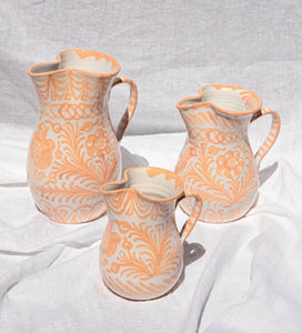 Pomelo Casa Medium Pitcher Peach