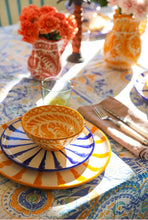 Load image into Gallery viewer, Pomelo Casa Salad Plate With Candy Cane Stripes