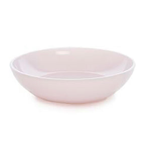 pink 7"  bowl by Mosser Glass