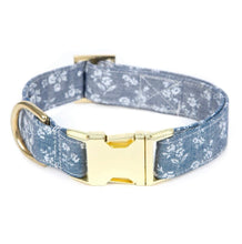 Load image into Gallery viewer, Foggy Dog Chambray Floral Collar