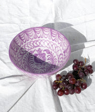 Load image into Gallery viewer, Pomelo Casa Medium Bowl With Hand Painted Designs
