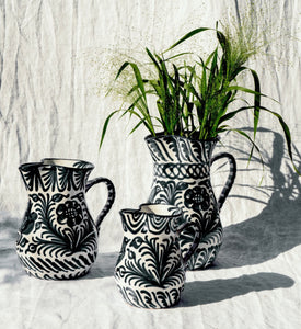 Pomelo Casa Medium Pitcher Black