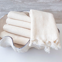 Load image into Gallery viewer, Ecru Turkish Towels