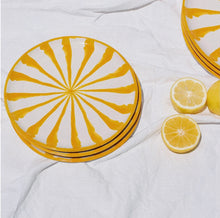 Load image into Gallery viewer, Pomelo Casa Salad Plate With Candy Cane Stripes