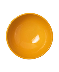 Pomelo Casa Medium Bowl With Yellow Glaze