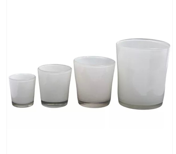 White Conic Vase
