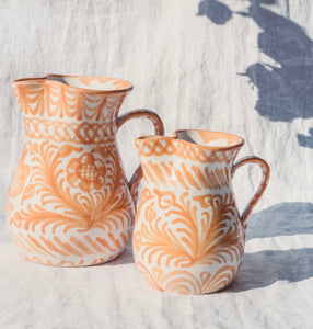 Pomelo Casa Medium Pitcher Peach