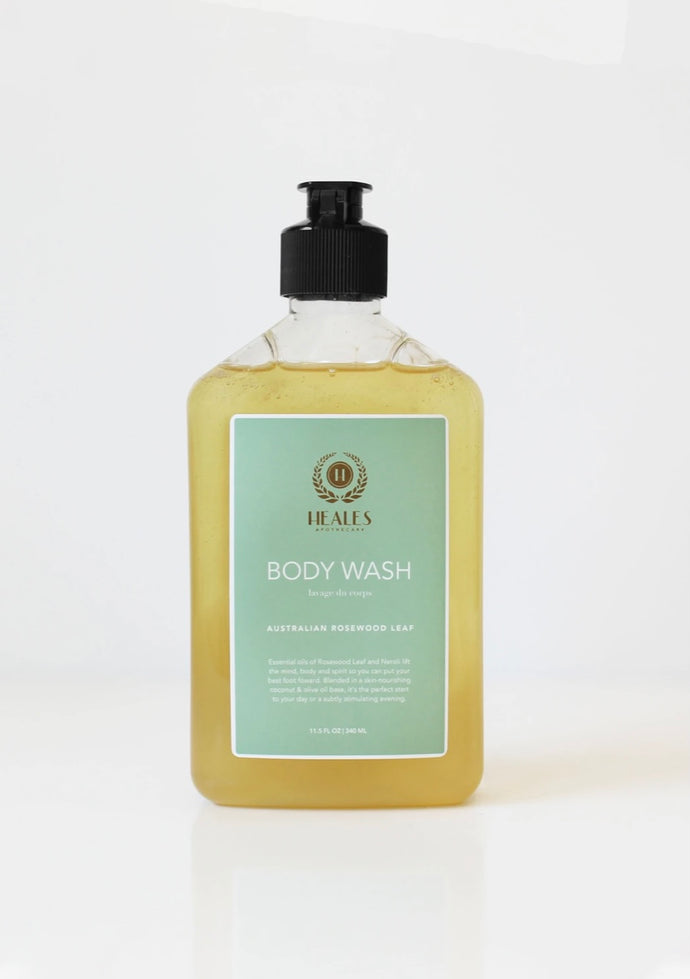 Body Wash Australian Rosewood Leaf - Heales Apothecary